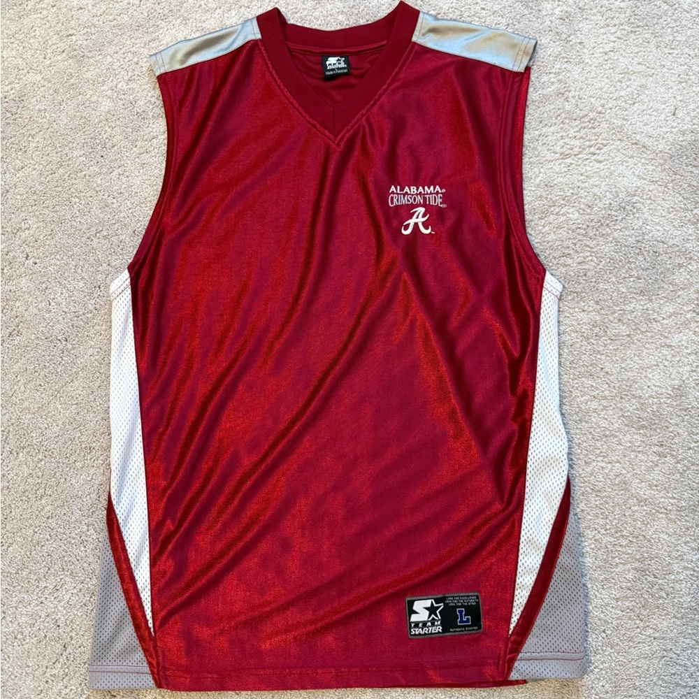 Basketball Jersey Starter Alabama Crimson Tide size large men